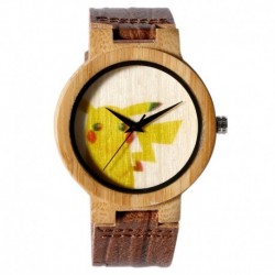 Montre Bois Homme avec bracelet cuir - Bill