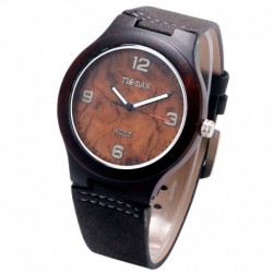 Montre Bois Homme avec bracelet cuir - Lloyd