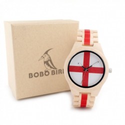 Montre Bois Homme avec bracelet bambou - Brett