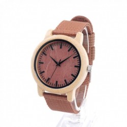 Montre Bois Homme avec bracelet cuir - Julio