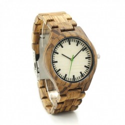 Montre Bois Homme avec bracelet bois - Clifton